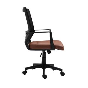 Офис стол Fl19-3a кафяв цвят 60x63x95/105см