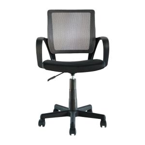 Офис стол Fl5528 сиво-черен цвят 57x54x94см