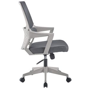 Office chair Fragrant gray mesh