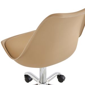Office chair Gaston Ii Pp-pu cappuccino 48x57x77-90cm