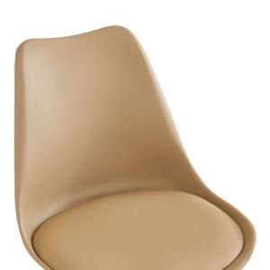 Office chair Gaston Ii Pp-pu cappuccino 48x57x77-90cm
