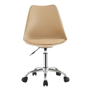 Office chair Gaston Ii Pp-pu cappuccino 48x57x77-90cm