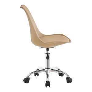 Office chair Gaston Ii Pp-pu cappuccino 48x57x77-90cm