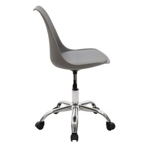 Office chair Gaston Ii eco leather gray