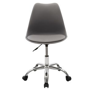 Office chair Gaston Ii eco leather gray