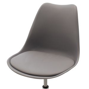 Office chair Gaston Ii eco leather gray