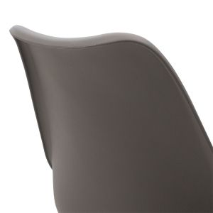 Office chair Gaston Ii eco leather gray