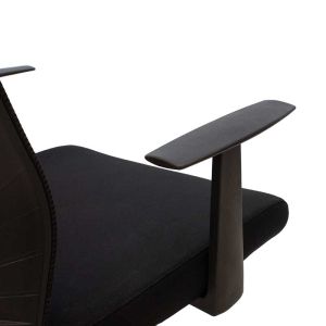 Ghost office chair with black mesh
