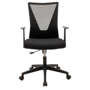 Ghost office chair with black mesh
