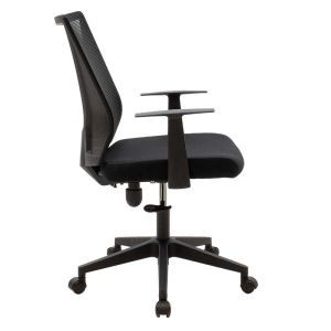Ghost office chair with black mesh