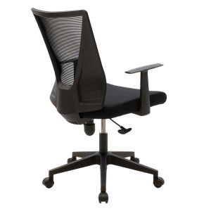 Ghost office chair with black mesh