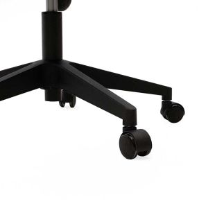 Ghost office chair with black mesh