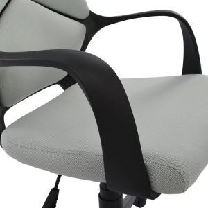 Office chair Hm1073,21 gray with black frame 64x61x127cm