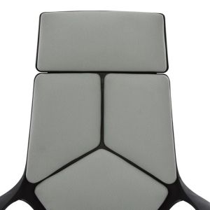 Office chair Hm1073,21 gray with black frame 64x61x127cm