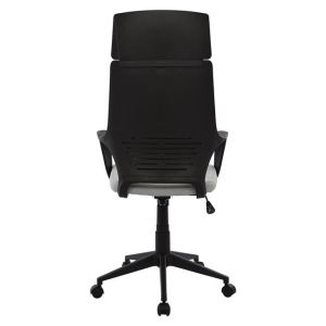 Office chair Hm1073,21 gray with black frame 64x61x127cm