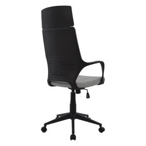 Office chair Hm1073,21 gray with black frame 64x61x127cm