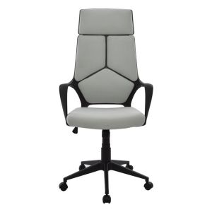 Office chair Hm1073,21 gray with black frame 64x61x127cm