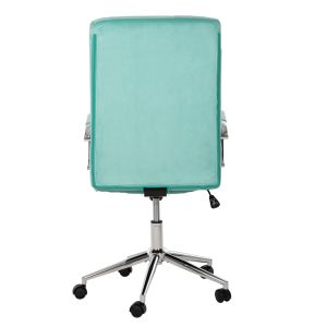 Josef office chair, mint velvet, Inox base 58x61x105-113cm Hm1181,08