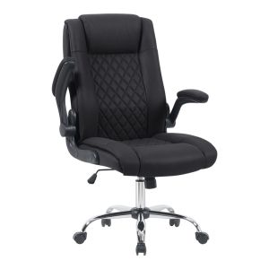 Office chair Kesla Pes in black color 65x65x113-121 cm