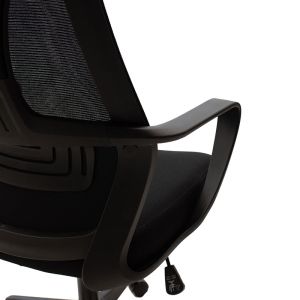 Maestro office chair with fabric mesh in black