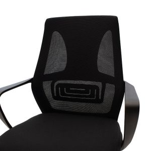 Maestro office chair with fabric mesh in black