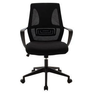 Maestro office chair with fabric mesh in black