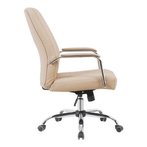 Office chair Mido Pu Cappuccino 58x71x100-106cm