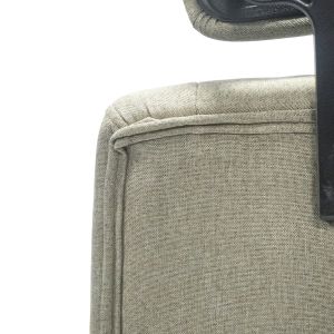Office chair Nimble material khaki-black frame and base 51x61x130hcm Hm1199