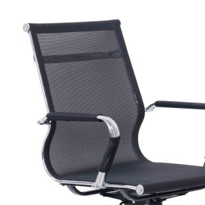 Noctis office chair with black mesh 55.5x52x88cm