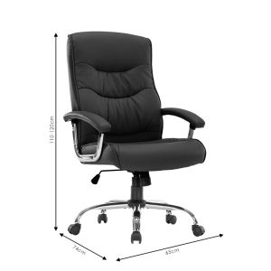 Office chair Primrose Pu black