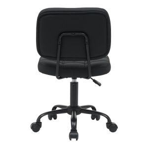 Office chair Sedia Pu black 50x50x75-85cm