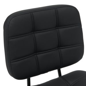 Office chair Sedia Pu black 50x50x75-85cm