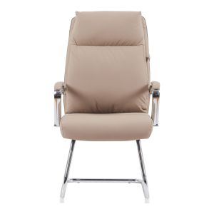 Офис стол Siquel I Pu в цвят капучино 58x62x105см
