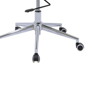 Office chair Tokyo white eco leather 55.5x52x108cm