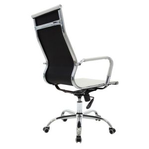 Office chair Valter white eco-leather 55.5x58x108cm
