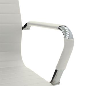 Office chair Valter white eco-leather 55.5x58x108cm