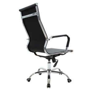 Office chair Valter black eco-leather 55.5x58x108cm