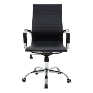 Office chair Valter black eco-leather 55.5x58x108cm