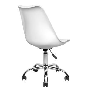 Office chair Vegas Hm1052,04 in white 48x56x95cm