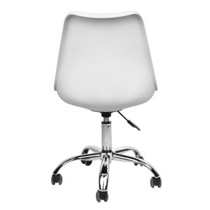 Office chair Vegas Hm1052,04 in white 48x56x95cm