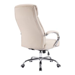 Office chair Venza beige, Pu 70x65x117-124cm