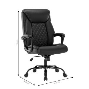 Office chair Victory Pu black