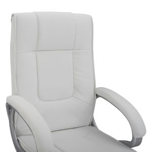 Office chair white 63x66x116cm Hm1092,02