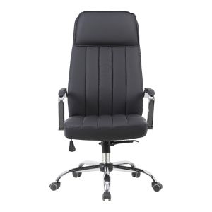 Office chair for managers Morales, black, 60x70x118-124 cm