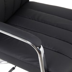 Office chair for managers Morales, black, 60x70x118-124 cm