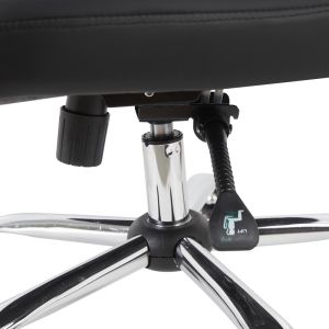 Office chair for managers Morales, black, 60x70x118-124 cm