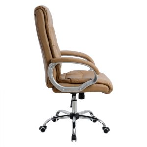 Office chair camel color 51x71x123cm Hm1087,09