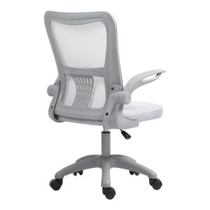 Office manager chair Annalise mesh gray 57x53x100cm