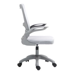 Office manager chair Annalise mesh gray 57x53x100cm