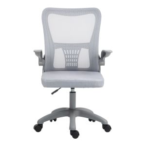 Office manager chair Annalise mesh gray 57x53x100cm
